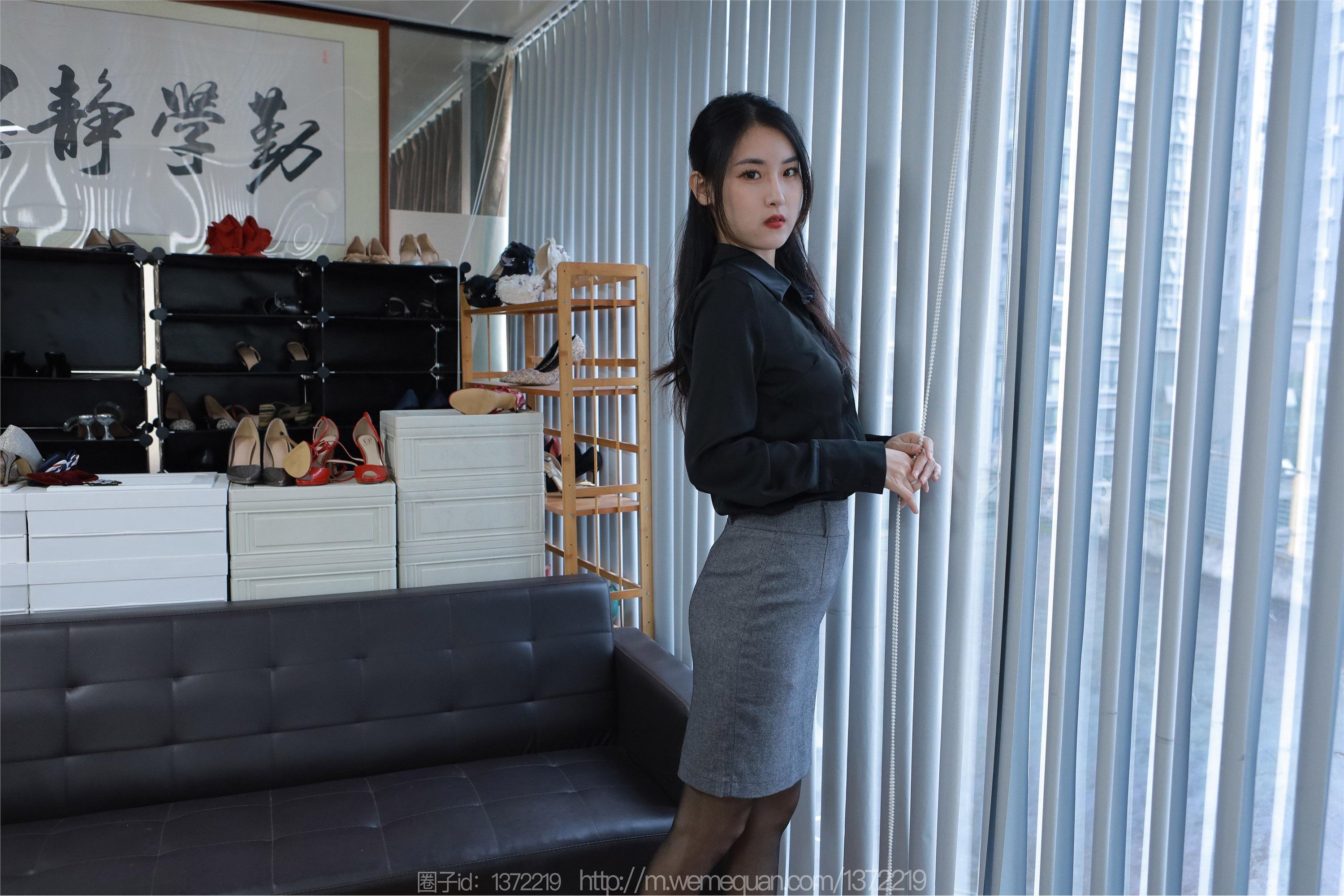 IESS异思趣向  2023.05.12 丝享家 1449 小宝《灰裙OL》